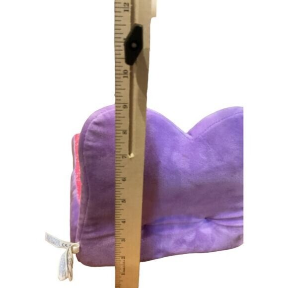 BAB Build A Bear Pink Purple Love Heart Arm Chair Fold Down Bed - Picture 6 of 10